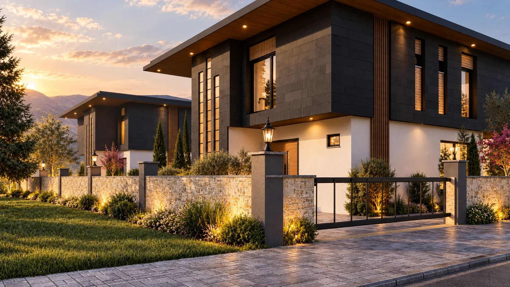 Atatürk Mahallesi · Tamamlanan Villa Projesi – Dış cephe