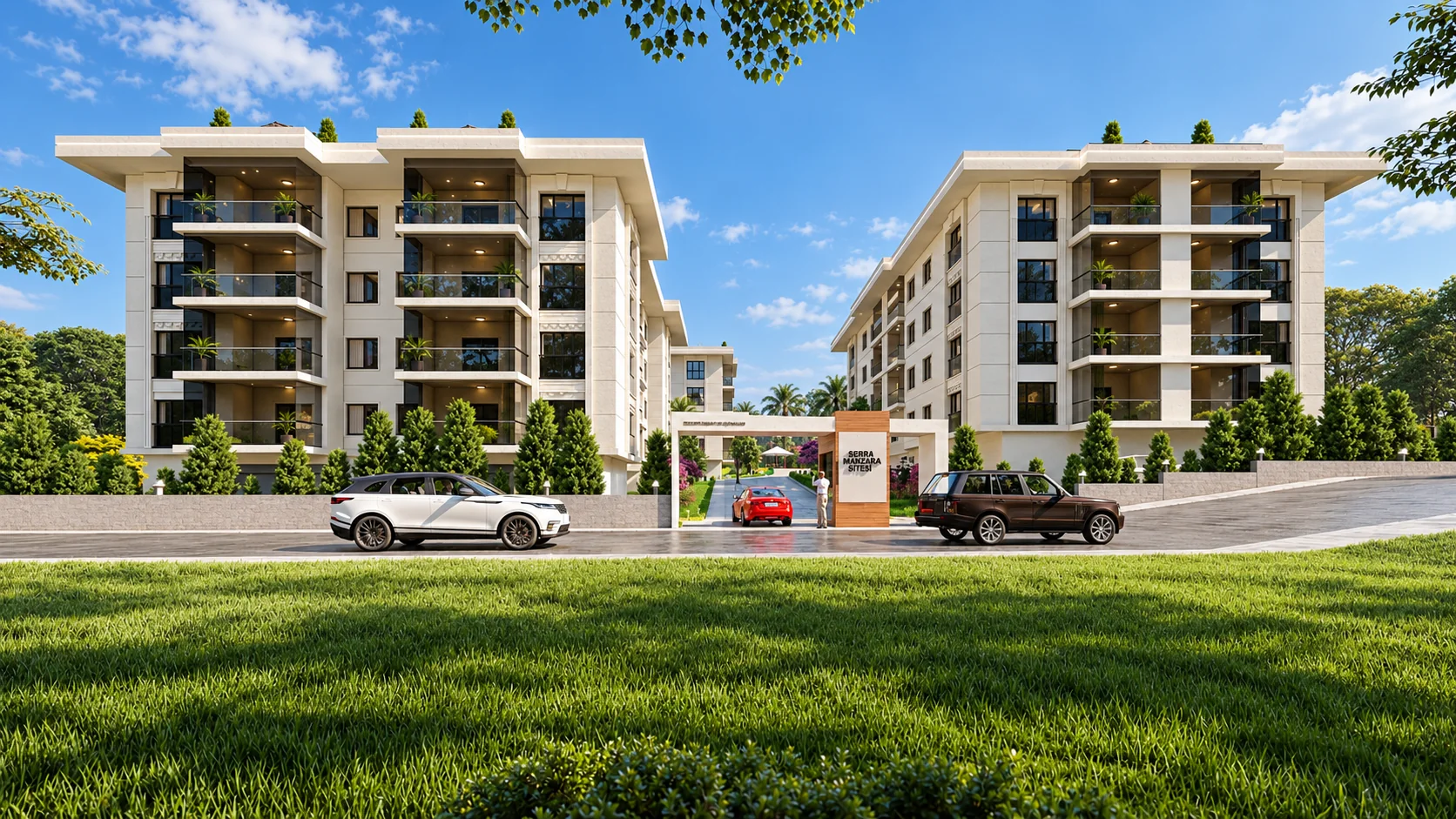 Şehr-i Manzara Sitesi – Ön cephe