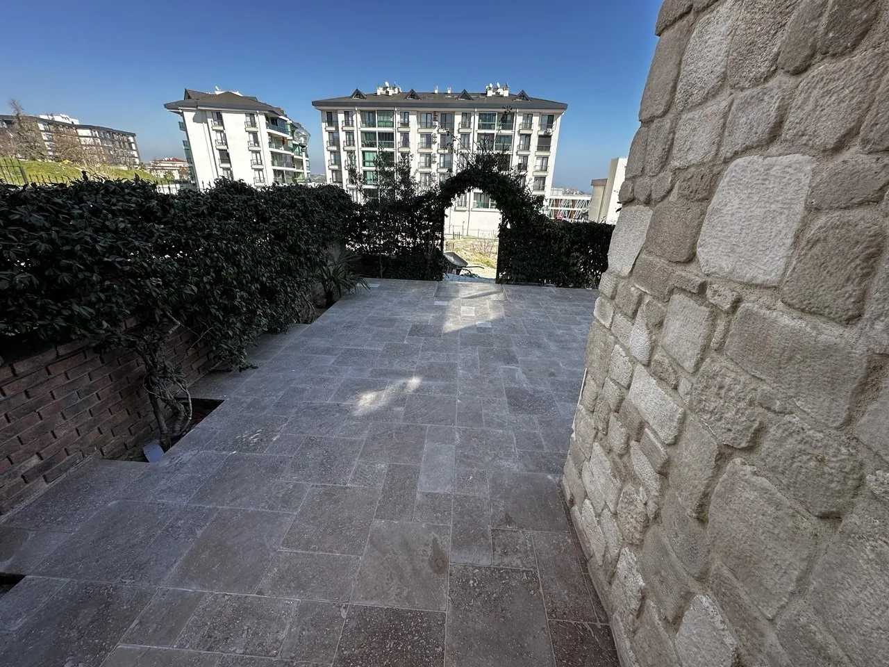 Kentkur villa anahtar teslim tadilat uygulamasının gerçek fotoğrafı